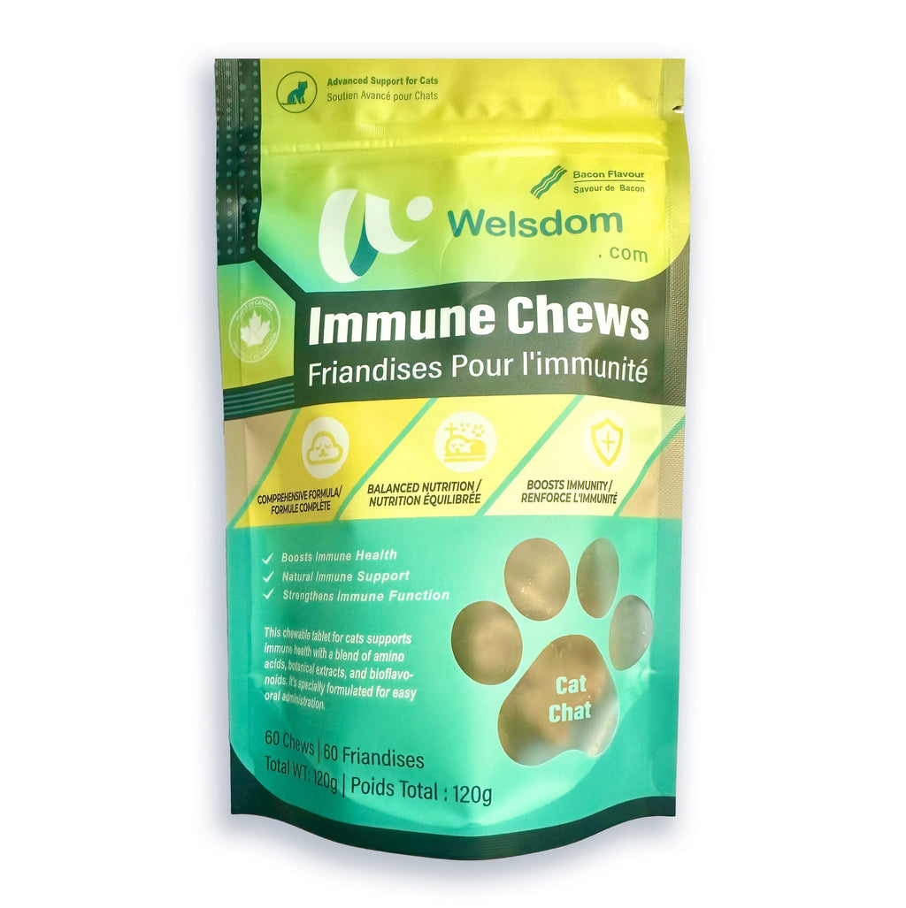 Welsdom Cat Immune Chews — 60 Chews