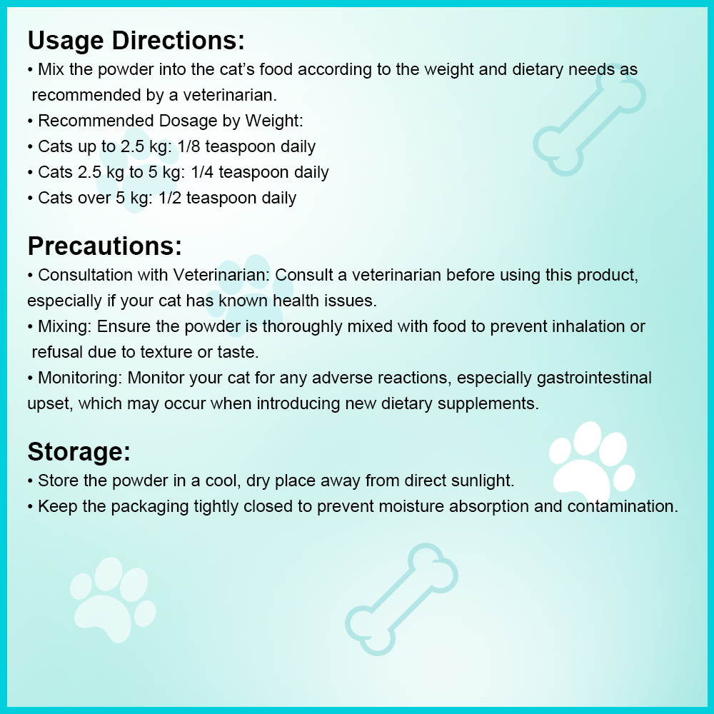 Welsdom Cat Digestive Powder