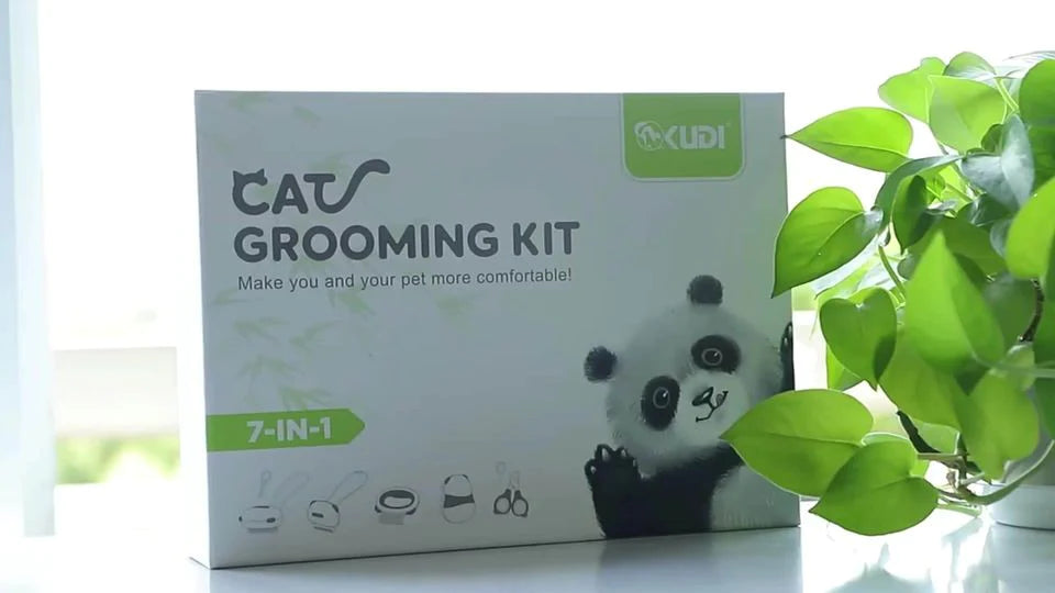 Cat & Dog Grooming Kit — 7-in-1