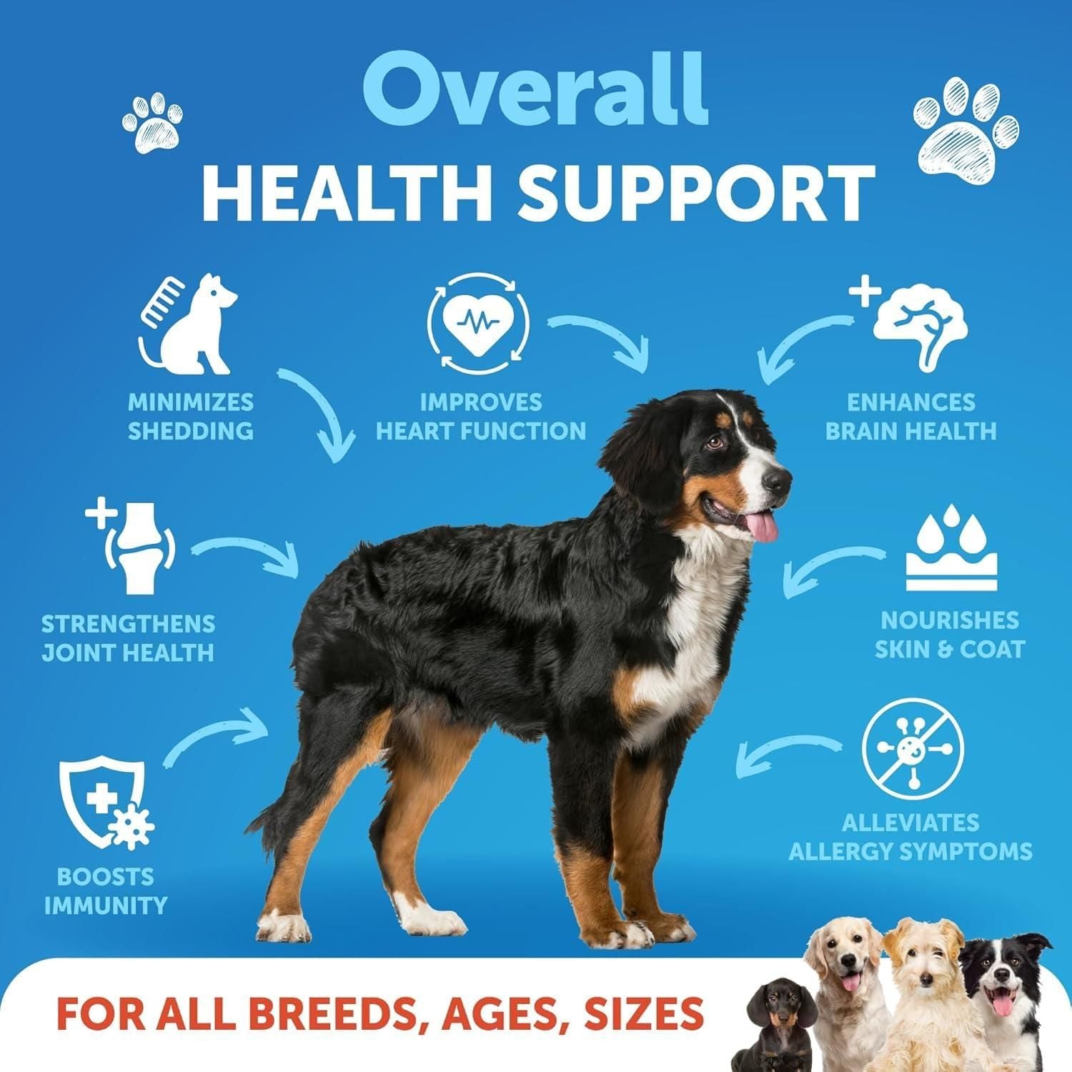 Wild Alaskan omega-3 fish oil back label with ingredients and dosage