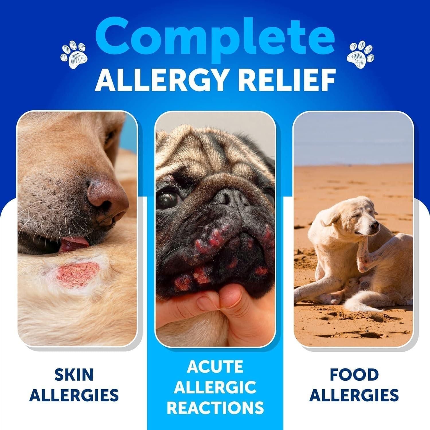 Soft chew texture close-up allergy immune supplement for dogs